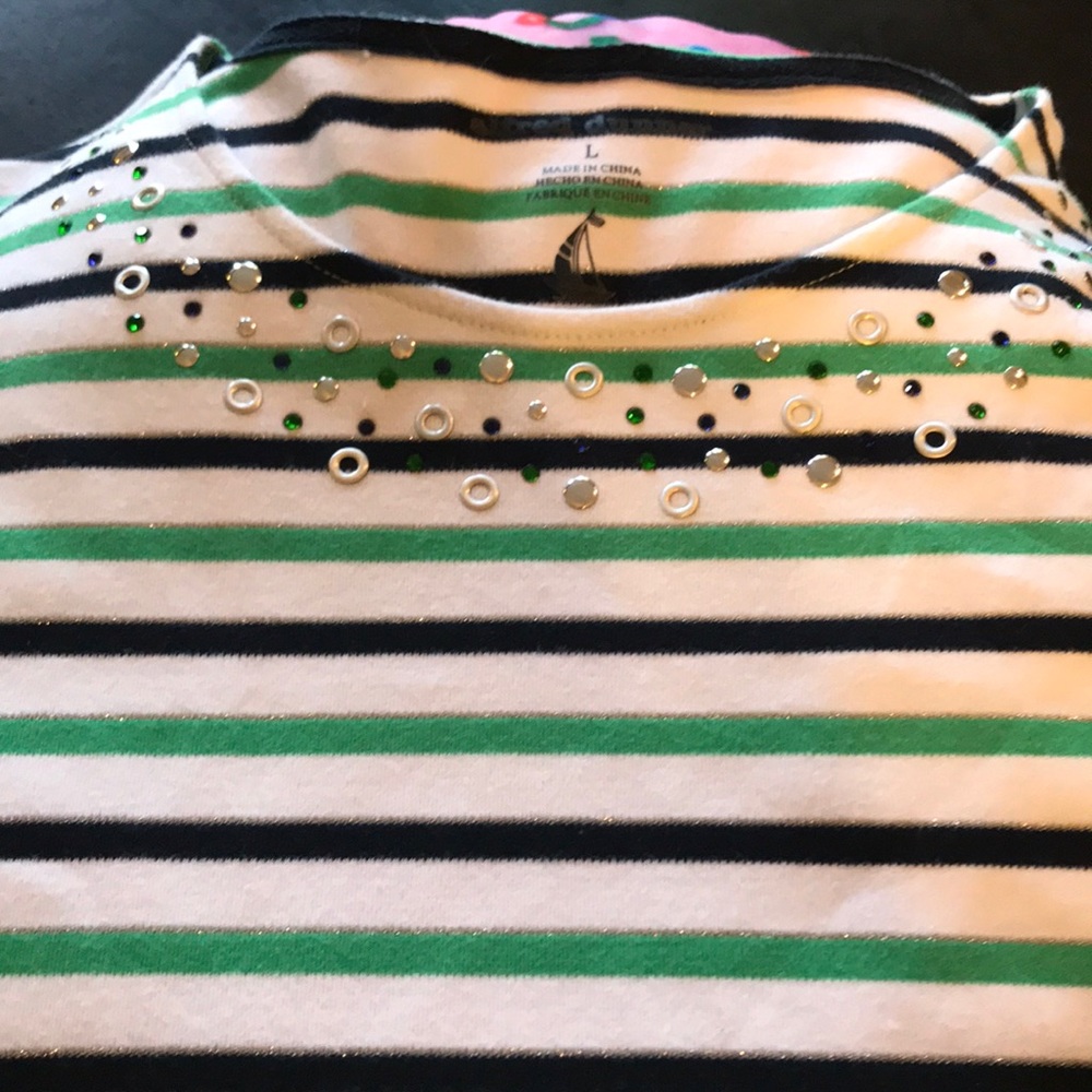 Alfred Dunner Women’s Large 3/4 Sleeve Top